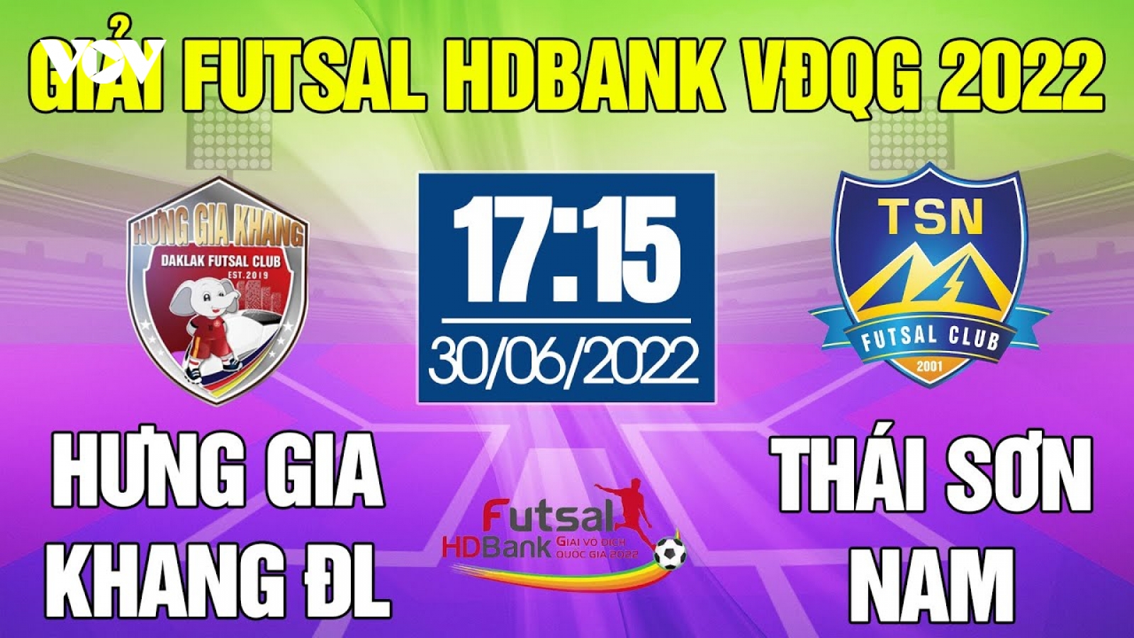 Xem trực tiếp Futsal HDBank VĐQG 2022: Đắk Lắk - Thái Sơn Nam