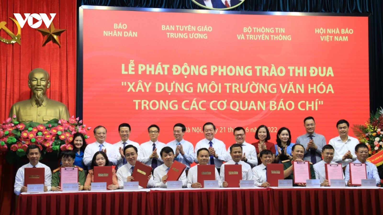 Phát động phong trào thi đua “Xây dựng môi trường văn hóa trong cơ quan báo chí"