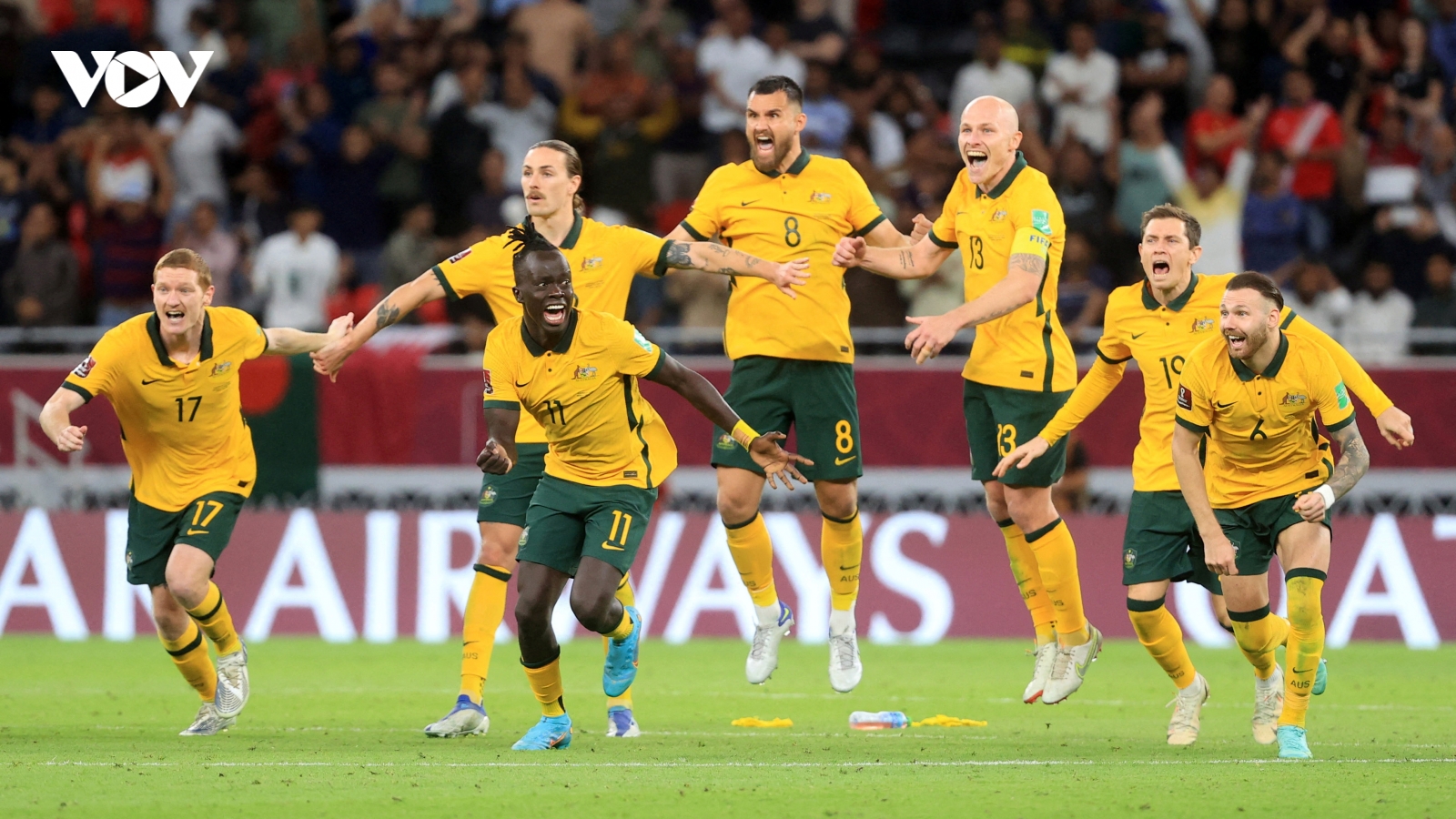 Kết quả play-off World Cup 2022: Australia giành vé đến Qatar sau loạt luân lưu