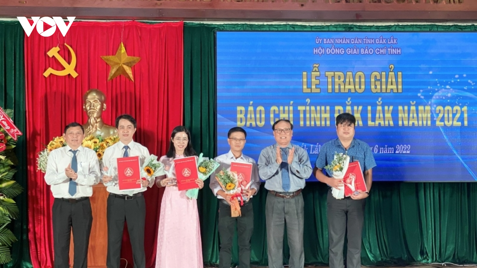 VOV Tây Nguyên đoạt 7 giải Báo chí tỉnh Đắk Lắk năm 2021