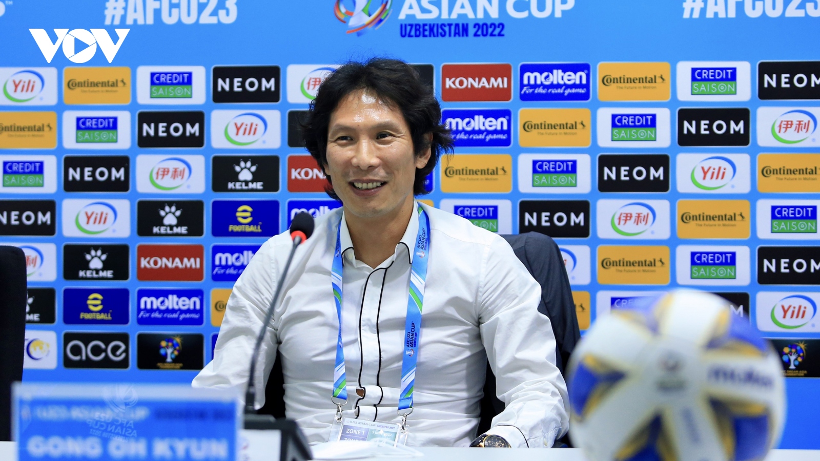 HLV Gong Oh Kyun nói gì khi cùng U23 Việt Nam vào tứ kết U23 châu Á 2022?