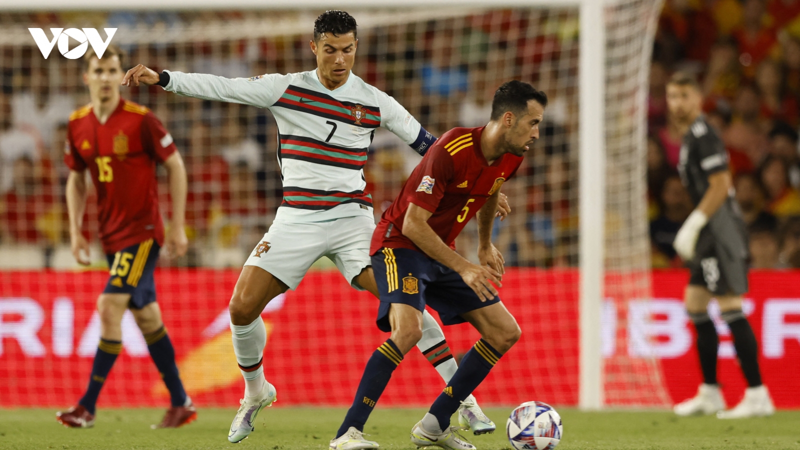 Kết quả Nations League: Bồ Đào Nha hoà Tây Ban Nha trong ngày Ronaldo dự bị