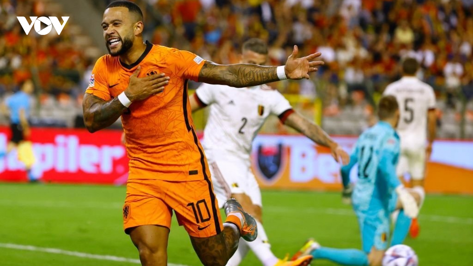 Kết quả UEFA Nations League 2022/2023: Pháp gục ngã trước Đan Mạch, Bỉ thua đậm Hà Lan