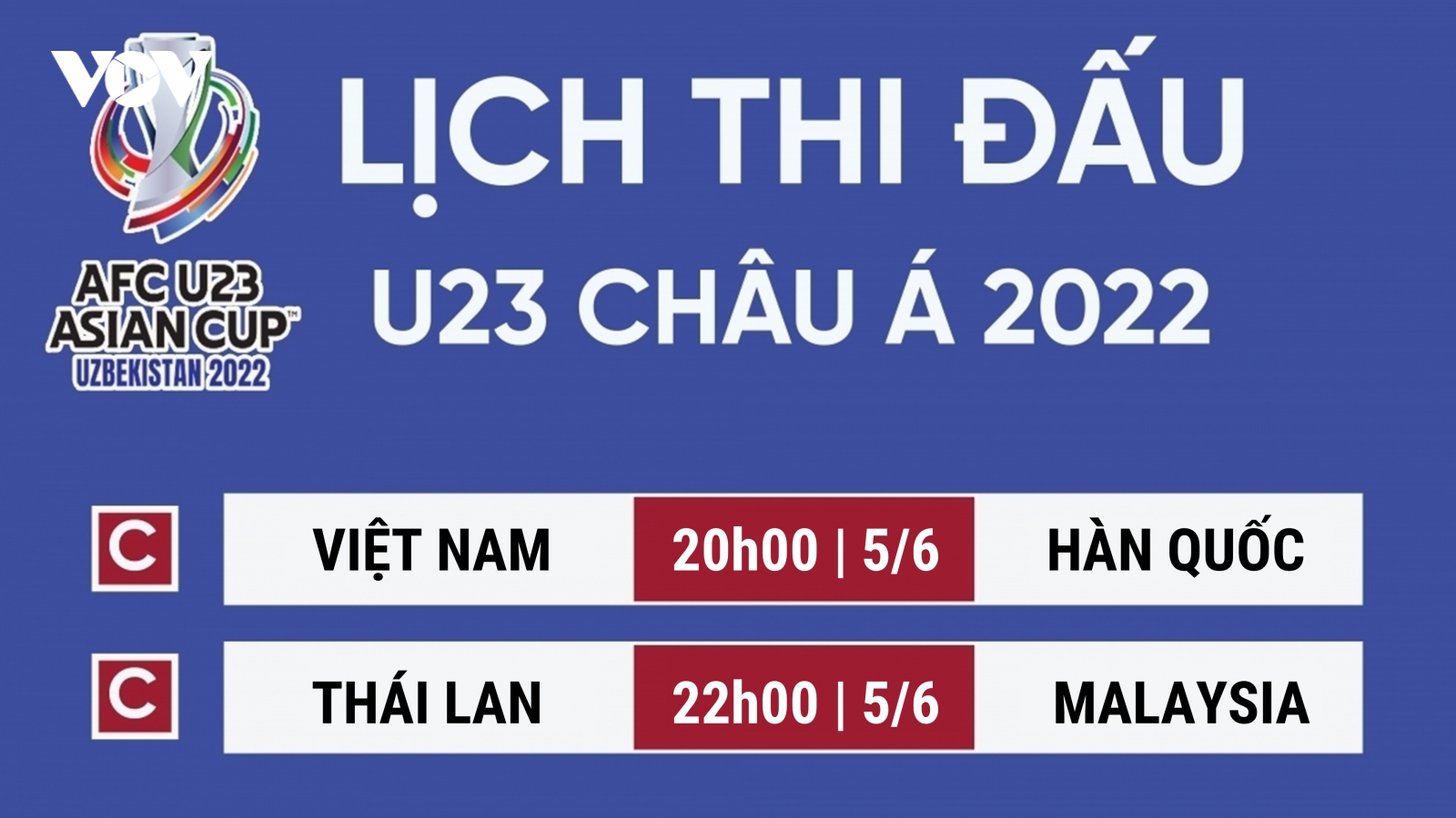 Lịch thi đấu U23 châu Á 2022 hôm nay 5/6: U23 Việt Nam chạm trán đội ĐKVĐ