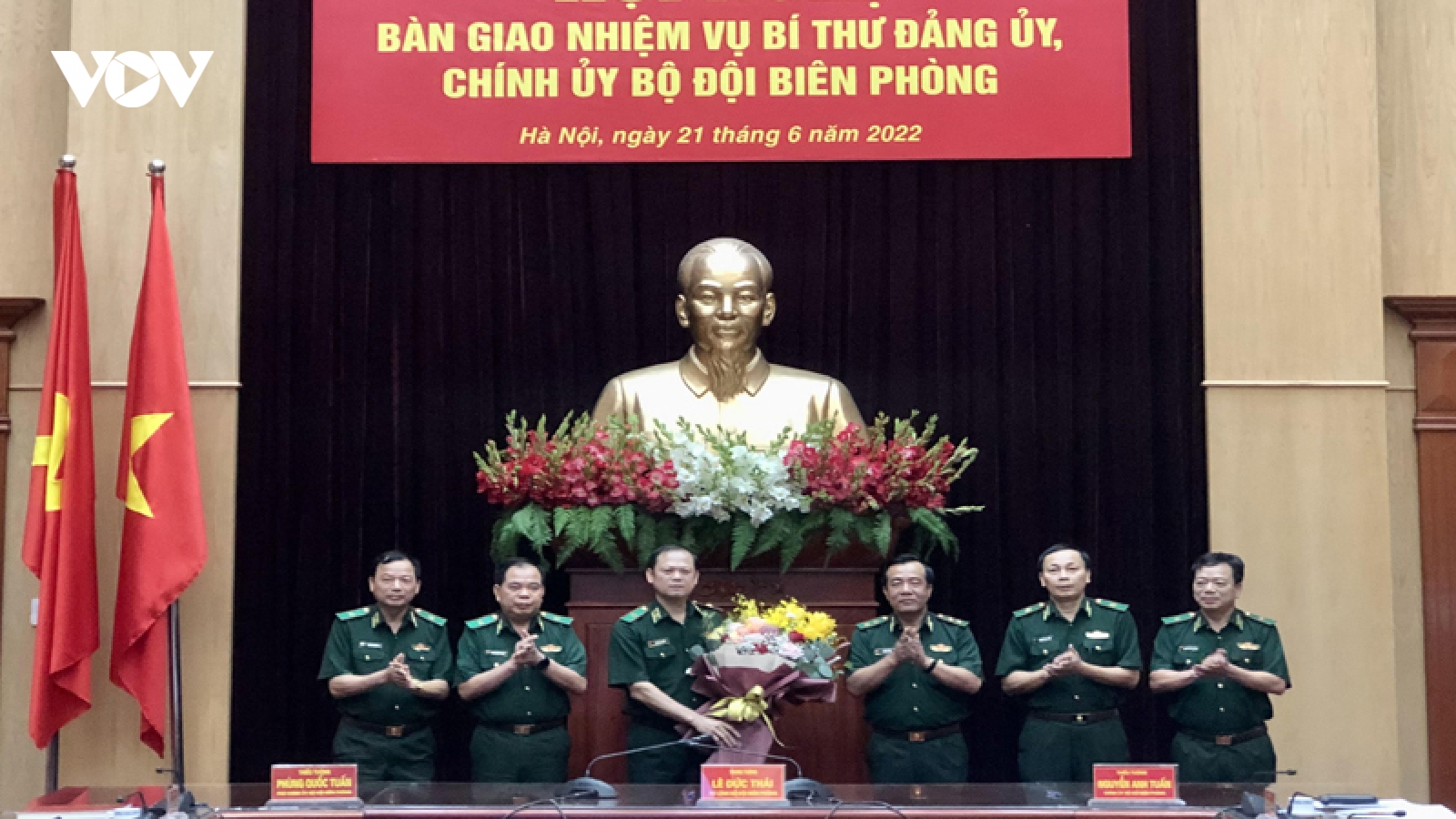 Bổ nhiệm Thiếu tướng Nguyễn Anh Tuấn giữ chức vụ Chính ủy Bộ đội Biên phòng