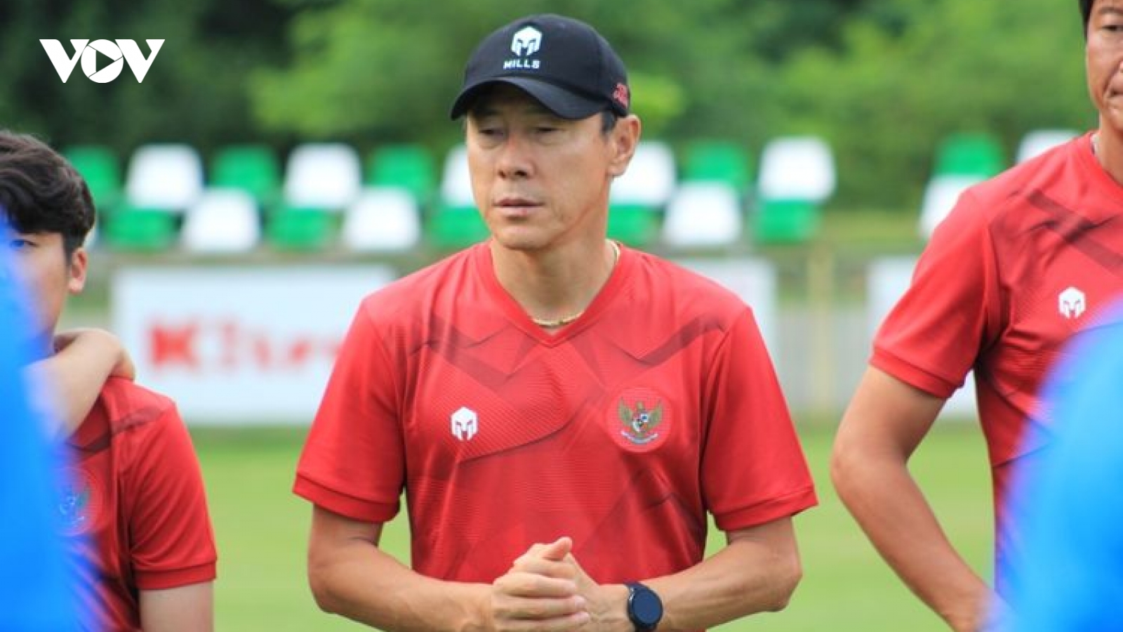 HLV Shin Tae Yong dẫn dắt U19 Indonesia đối đầu U19 Việt Nam ở giải Đông Nam Á