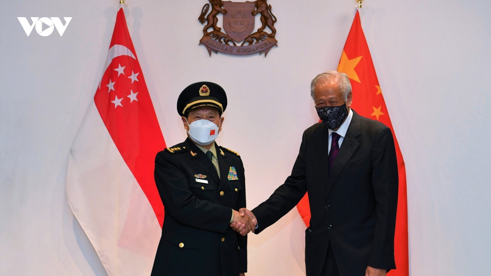 Singapore và Trung Quốc tăng cường hợp tác quốc phòng