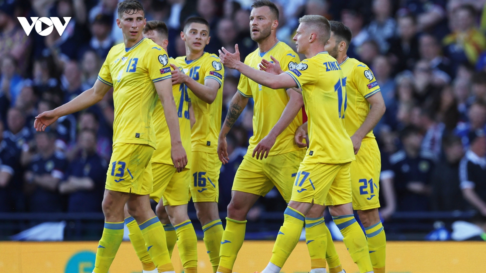 Ukraine hạ Scotland, tranh vé dự World Cup 2022 với xứ Wales