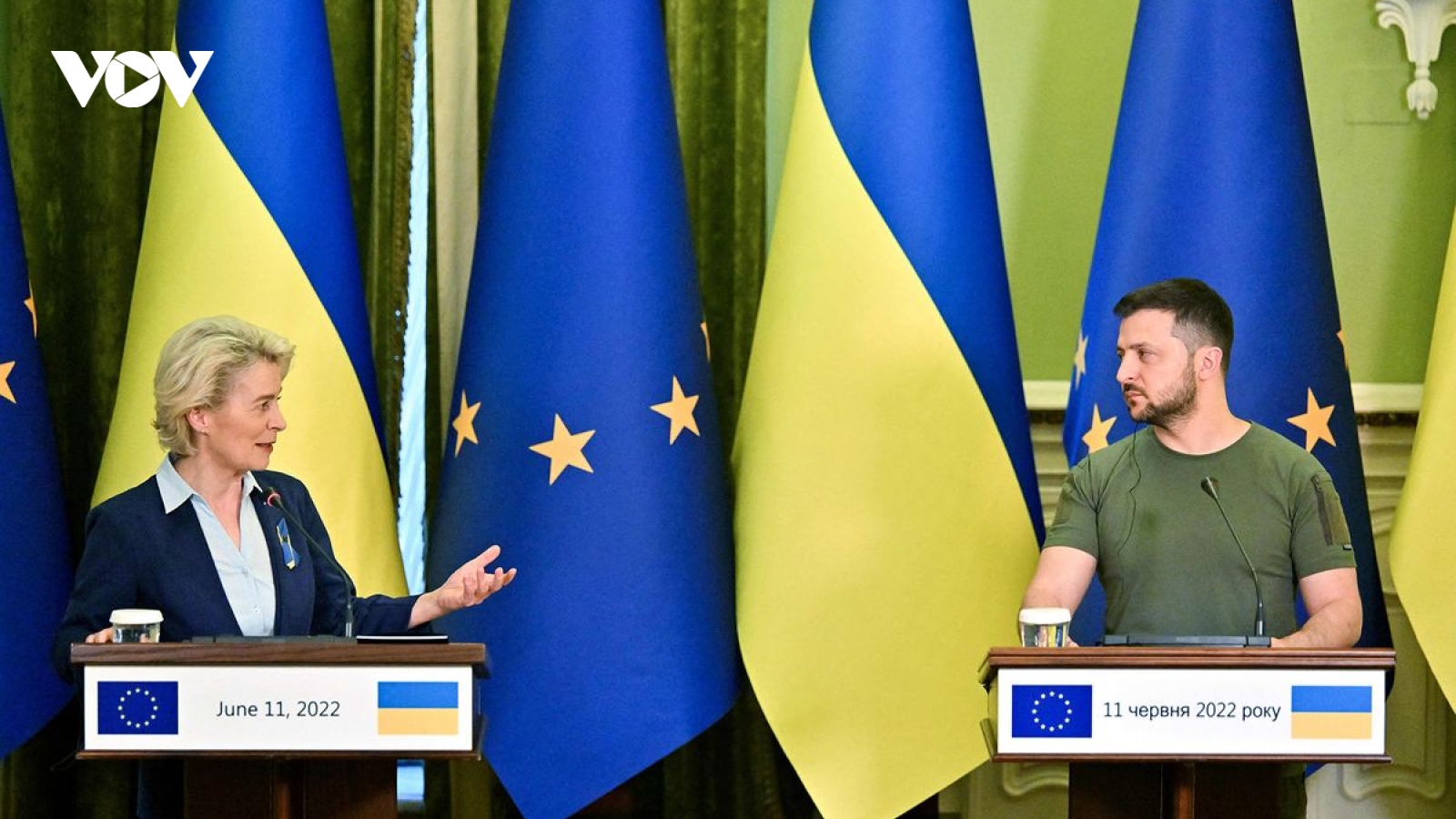 EU sẽ quyết định về yêu cầu gia nhập khối của Ukraine vào tuần tới