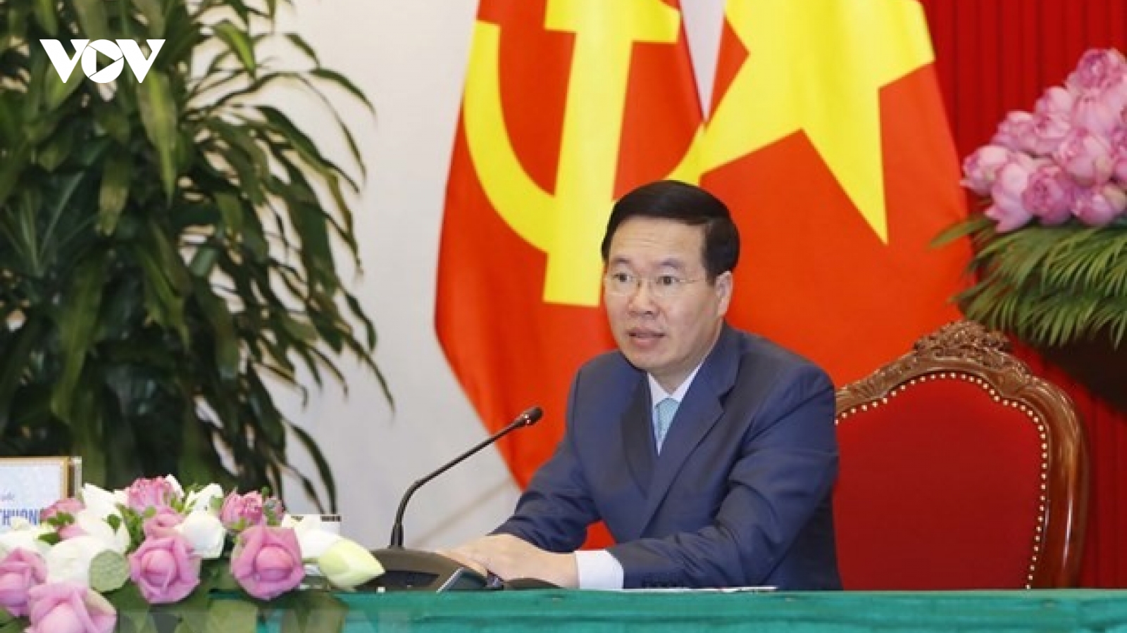 Thường trực Ban Bí thư hội đàm với Tổng Bí thư Đảng Cộng sản Ấn Độ Marxist