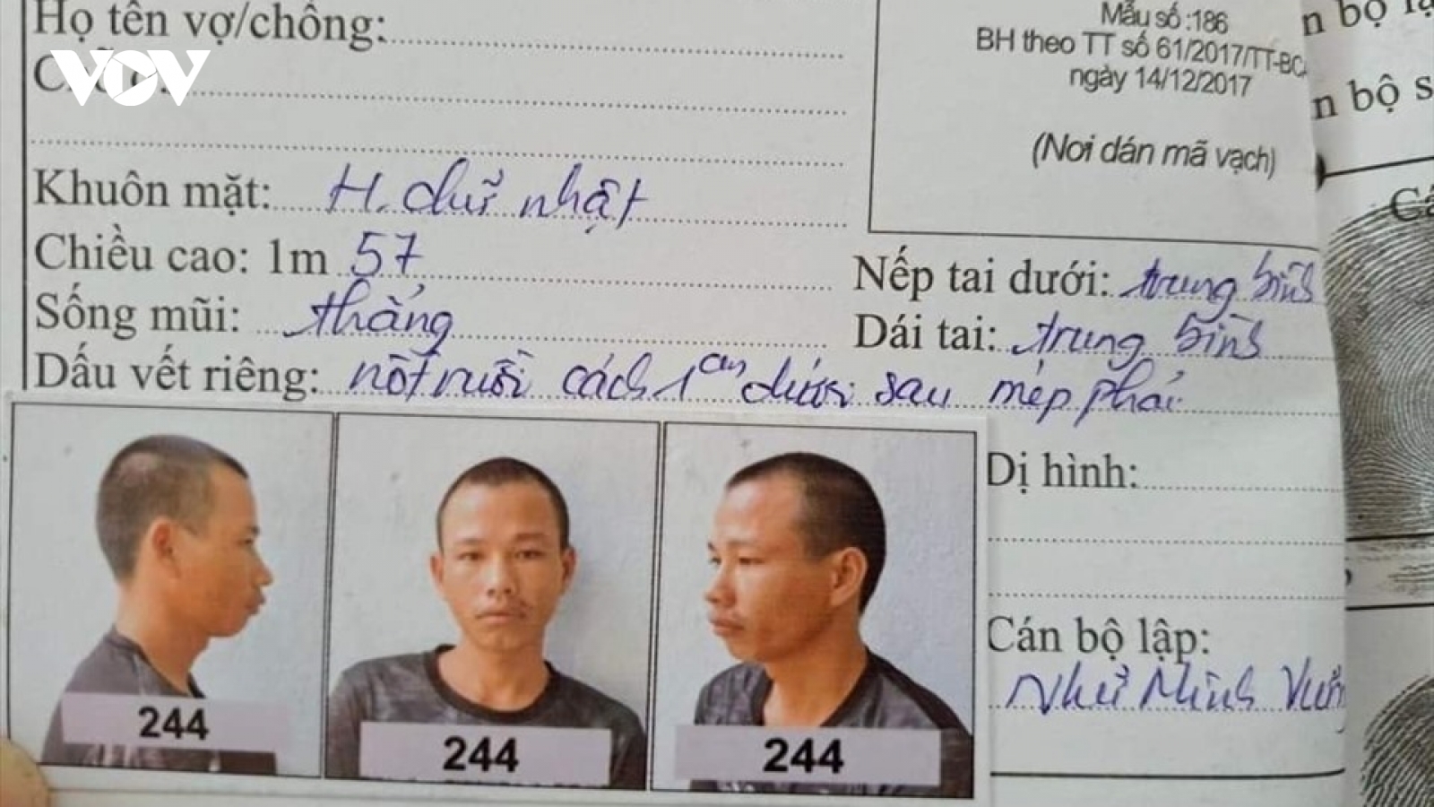 Bắt được phạm nhân trốn trại ở Phú Yên