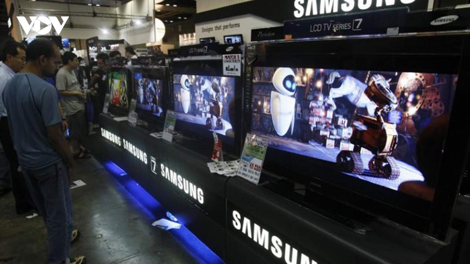 Samsung đình chỉ mua màn hình TV LCD