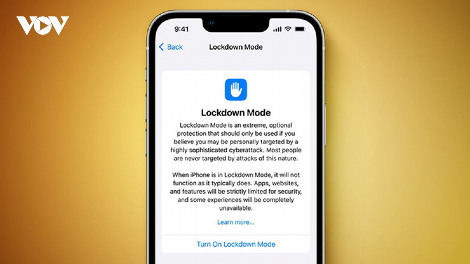 Apple giới thiệu tính năng giúp iPhone chặn phần mềm gián điệp