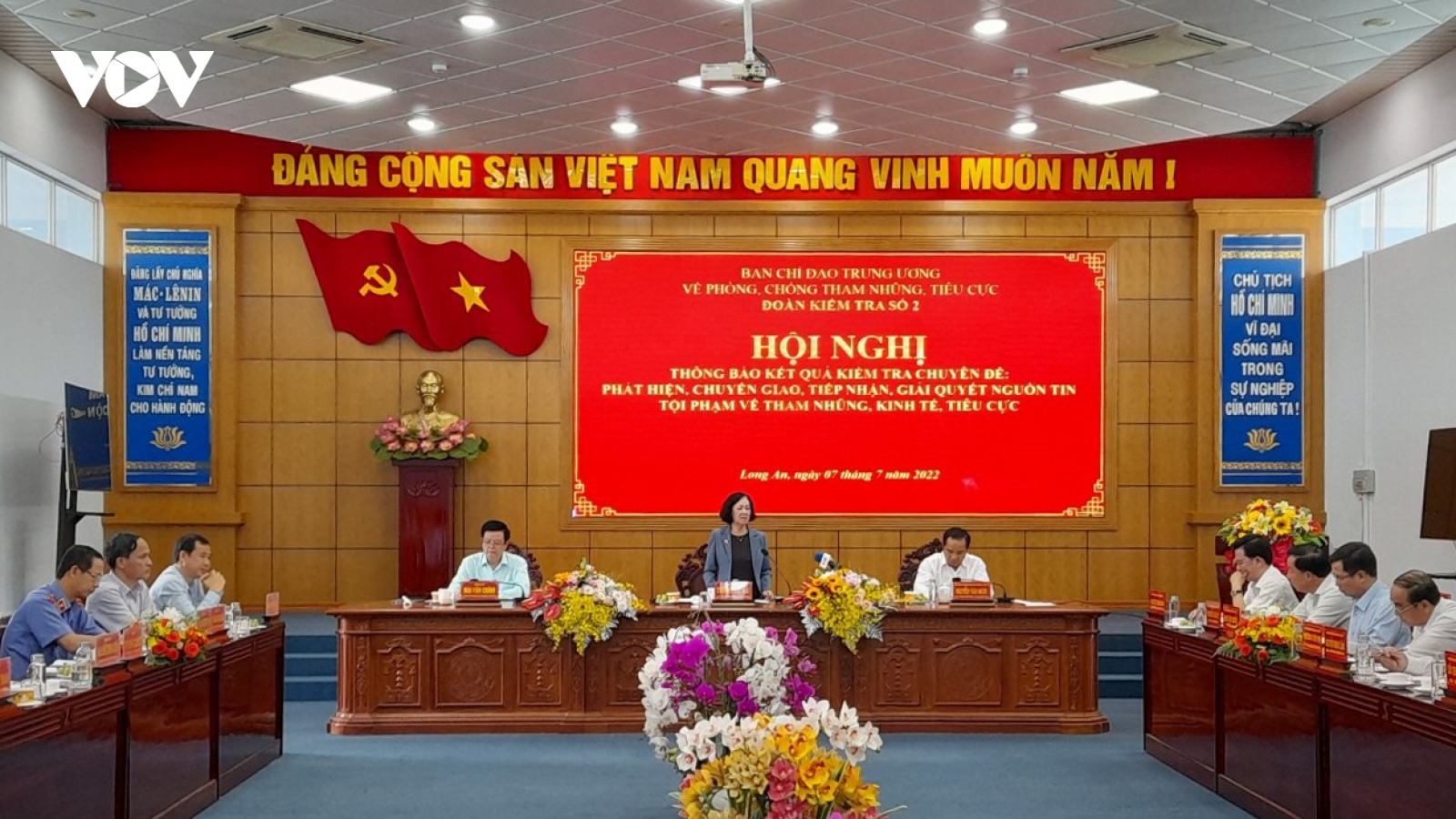 Đoàn kiểm tra về PCTN, tiêu cực công bố kết quả kiểm tra tại Long An