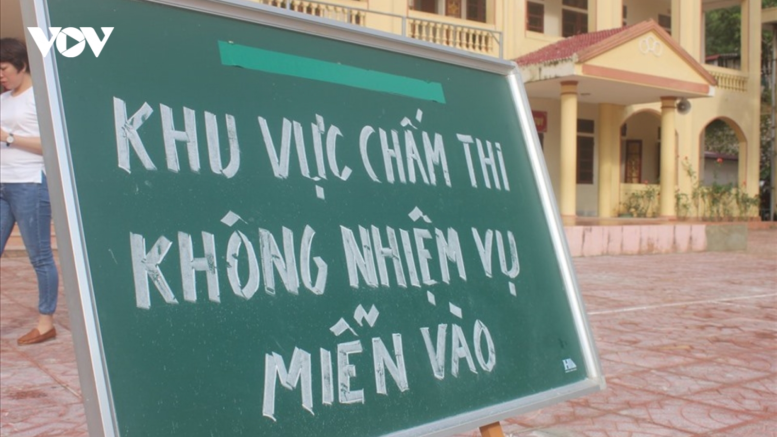 Khu vực chấm thi tốt nghiệp THPT được bảo vệ nghiêm ngặt như thế nào?