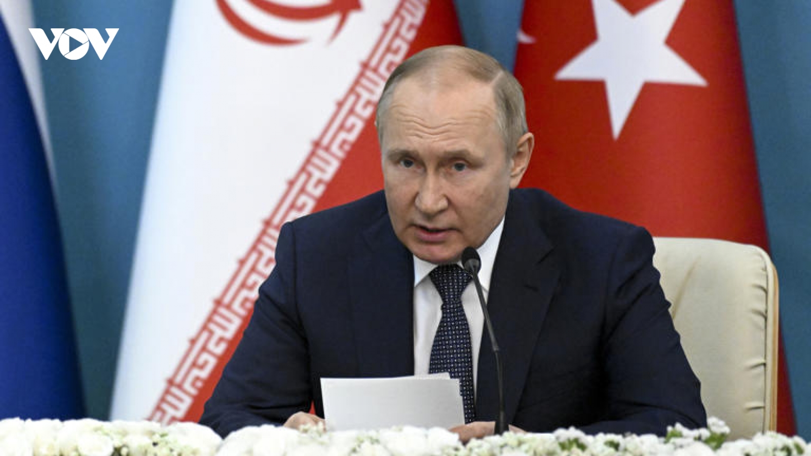 Tổng thống Putin: Dòng chảy khí đốt sang châu Âu giảm là do lỗi của phương Tây