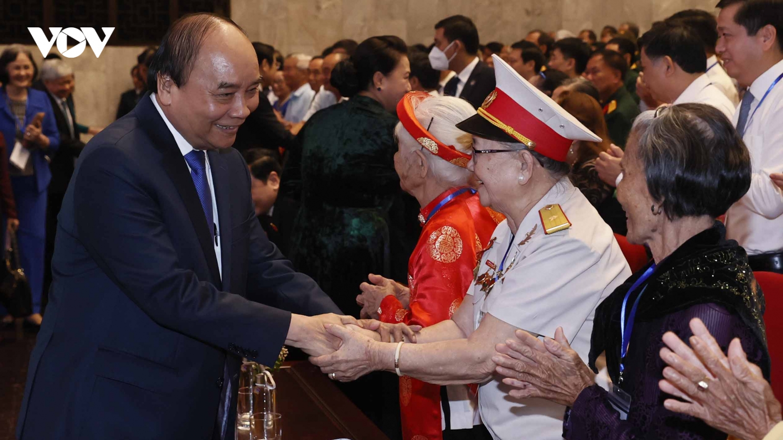 Chủ tịch nước dự Lễ kỷ niệm 75 năm Ngày Thương binh - Liệt sĩ