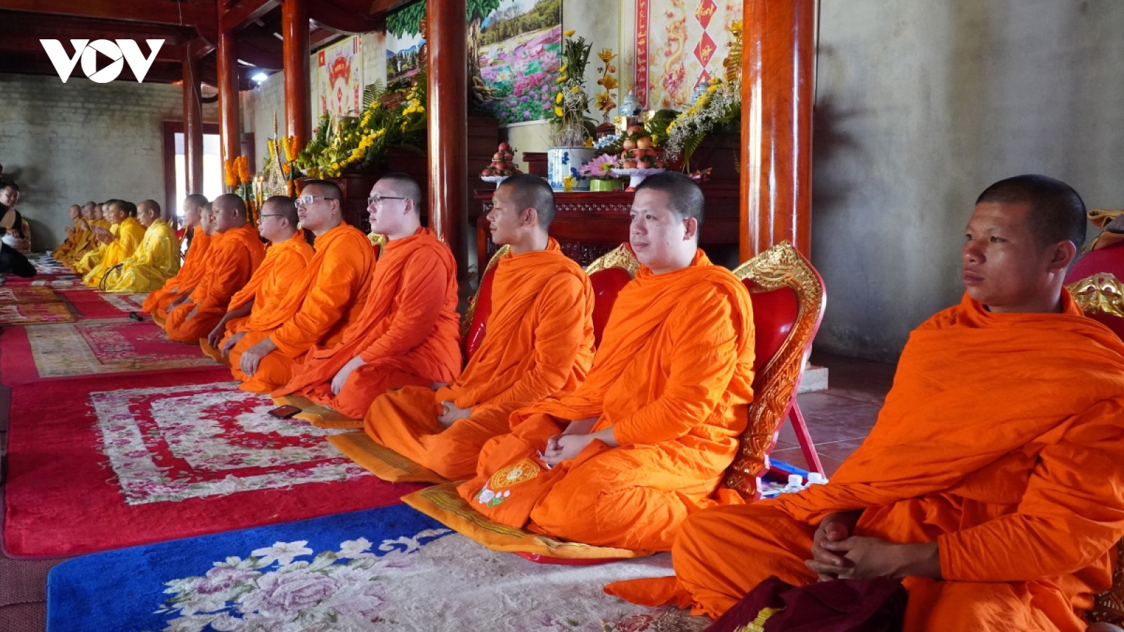 Đại lễ cầu siêu cho anh hùng liệt sỹ quân tình nguyện Việt Nam hy sinh tại Lào