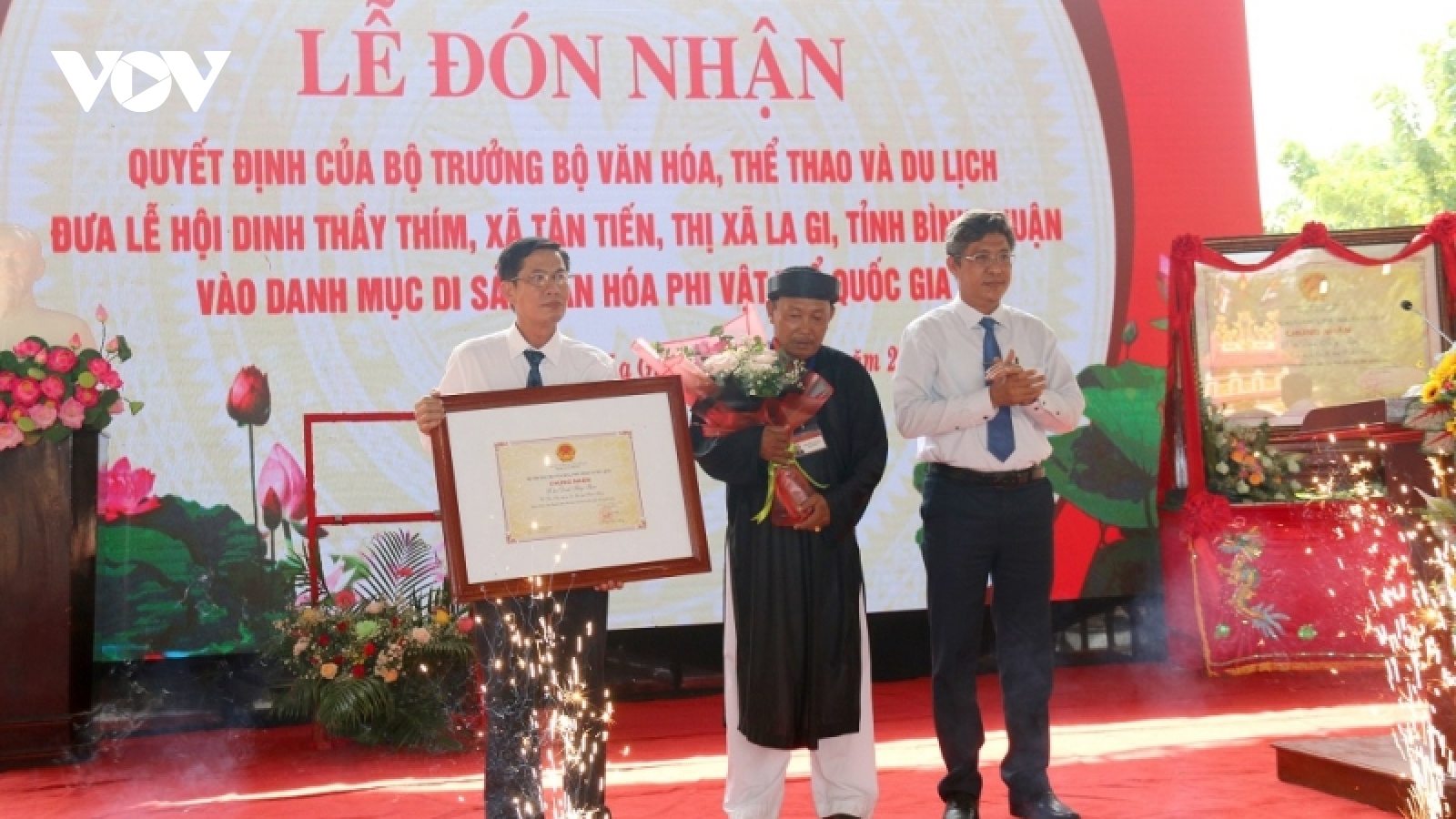 Lễ hội Dinh Thầy Thím ở Bình Thuận là di sản văn hoá phi vật thể quốc gia