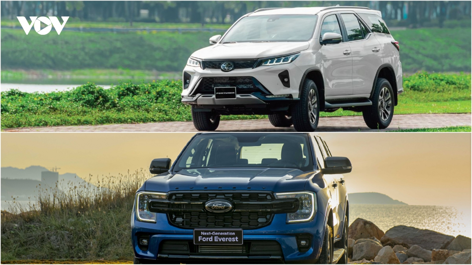 Hơn 1,4 tỷ đồng chọn Ford Everest hay Toyota Fortuner?