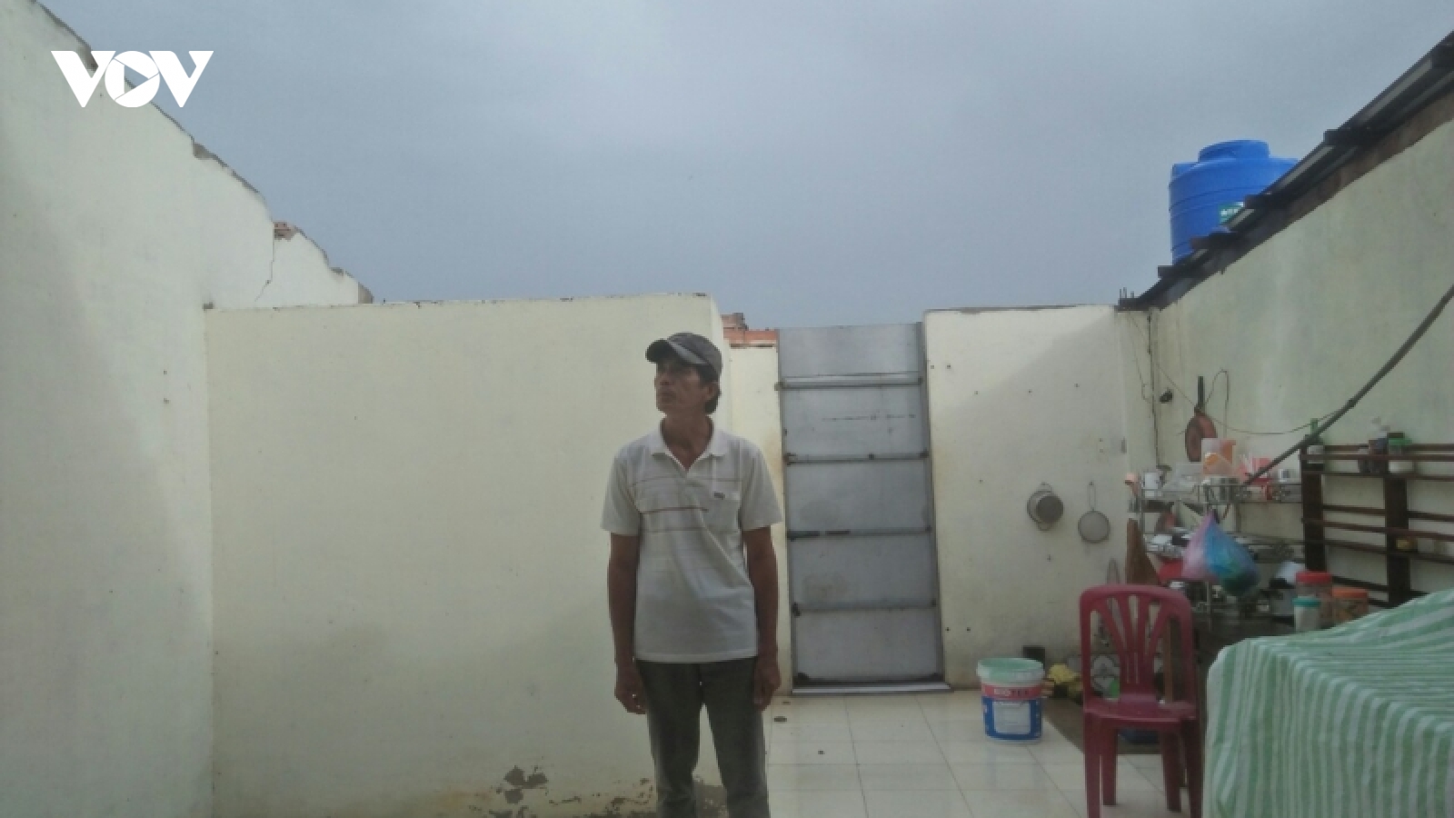 Giông lốc gây thiệt hại gần 3 tỷ đồng ở Kiên Giang