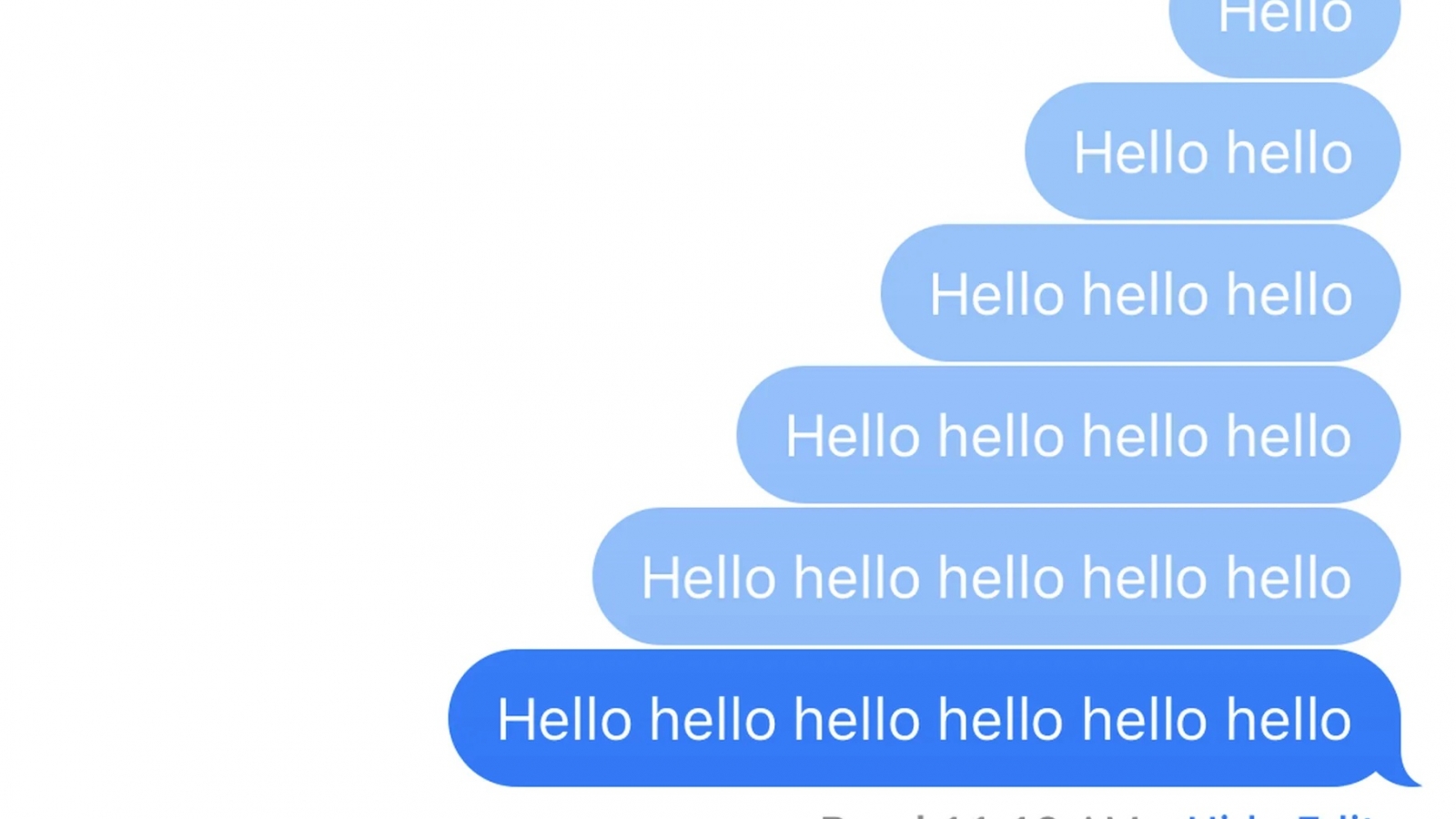 iOS 16 cho phép xem lịch sử sửa tin nhắn trên iMessages