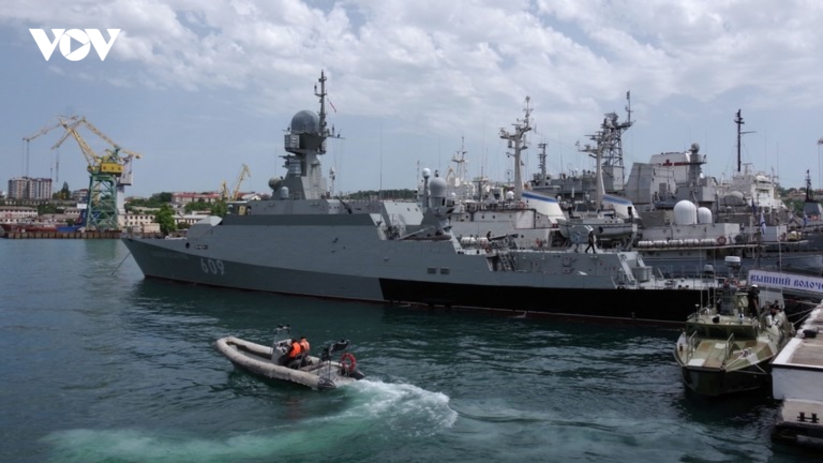 Nga tố Ukraine tấn công trụ sở Hạm đội Biển Đen ở Crimea