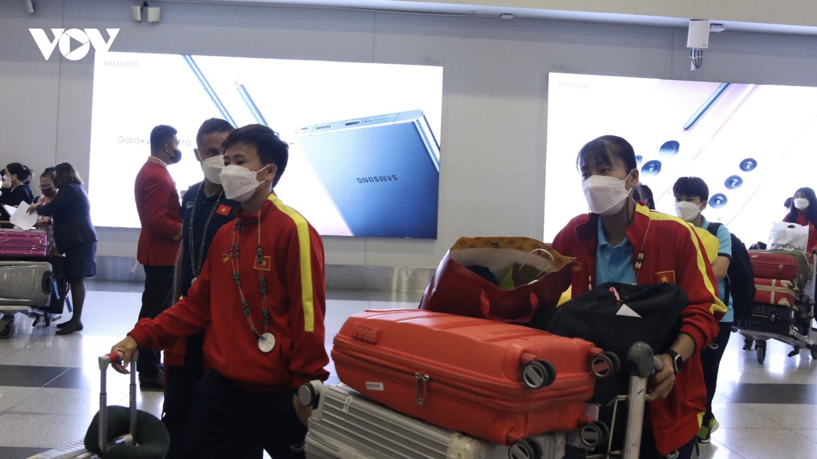 ĐT nữ Việt Nam tới Philippines, sẵn sàng bảo vệ chức vô địch Đông Nam Á