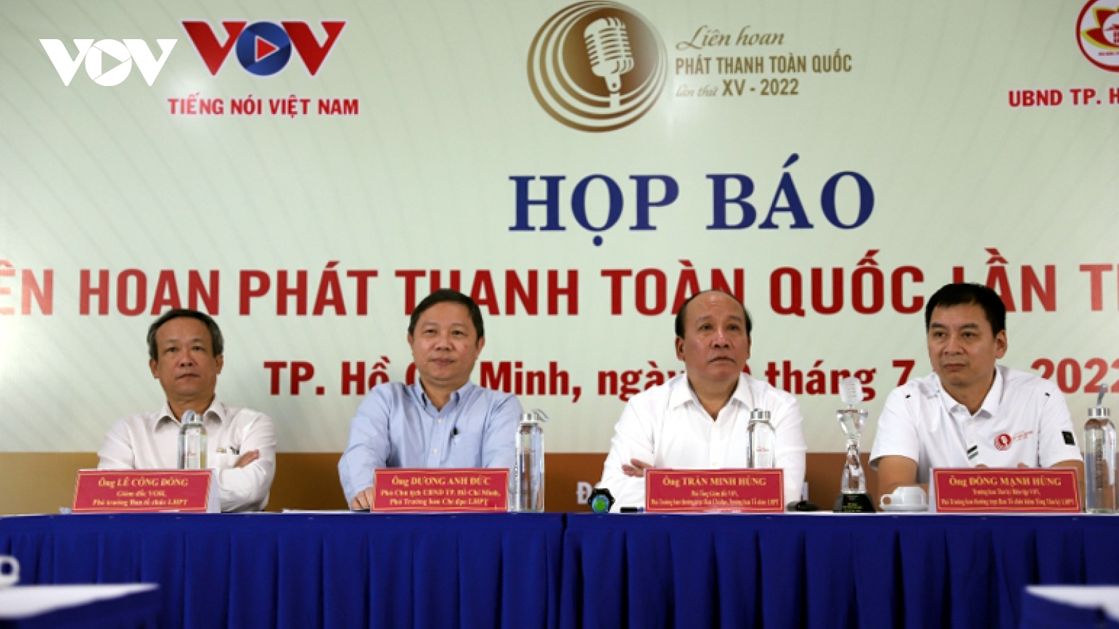 Họp báo Liên hoan phát thanh toàn quốc lần thứ XV - năm 2022