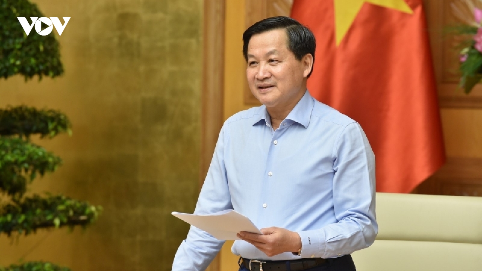 Phó Thủ tướng Lê Minh Khái chủ trì cuộc họp với Ban Chỉ đạo điều hành giá