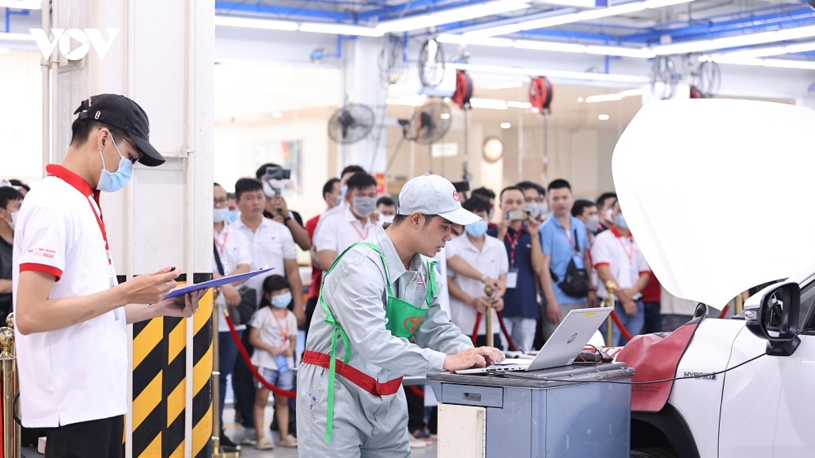 Tưng bừng chung kết Hội thi tay nghề Toyota 2022
