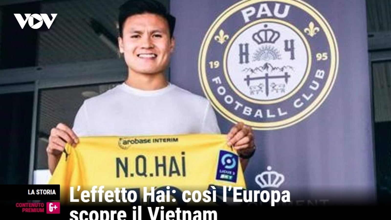 Báo thể thao hàng đầu châu Âu ca ngợi “hiệu ứng Quang Hải” ở Pau FC