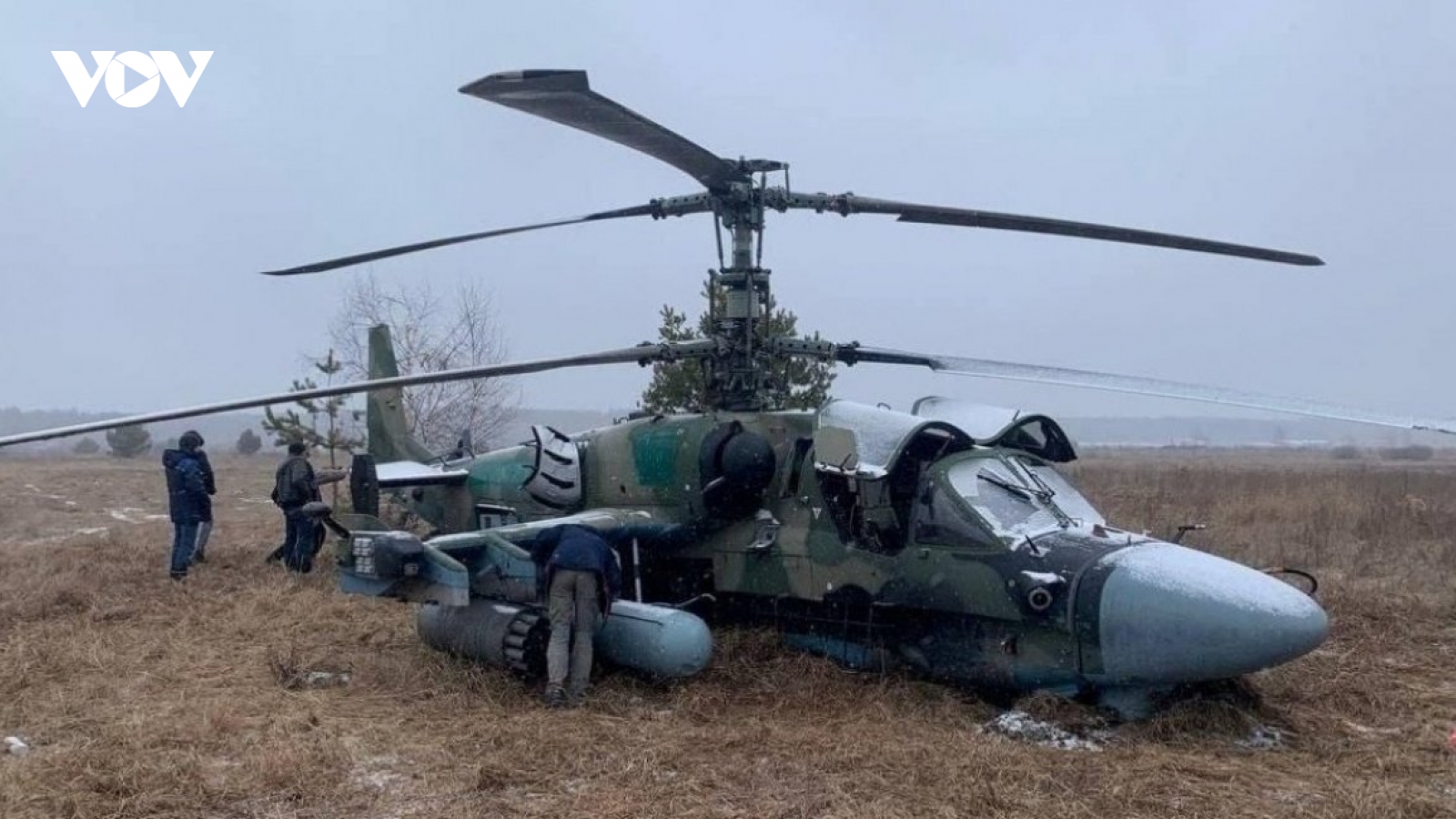 Ukraine tuyên bố bắn hạ trực thăng Ka-52 của Nga