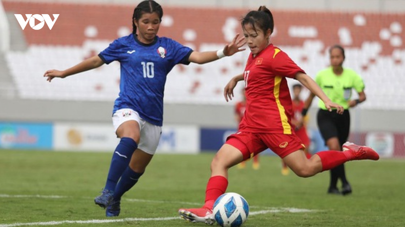 Đánh bại Thái Lan, U18 nữ Việt Nam gặp Myanmar ở bán kết