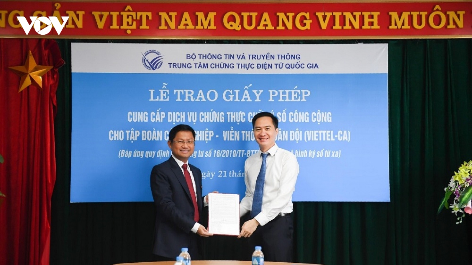 Dịch vụ chữ ký số từ xa MySign của Viettel chính thức được cấp phép