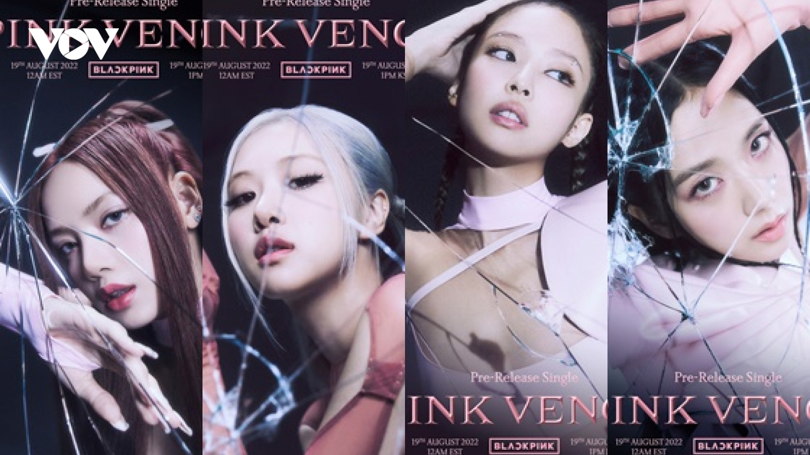 BLACKPINK "gây bão" với loạt ảnh mới cho ca khúc "Pink Venom"