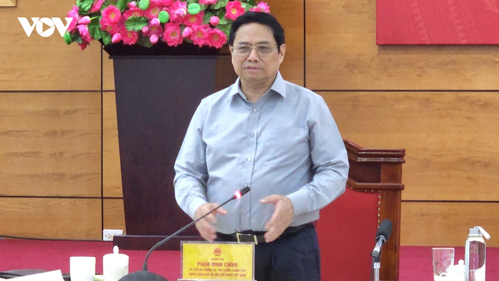 Thủ tướng làm việc với Ban Thường vụ Tỉnh ủy Lào Cai