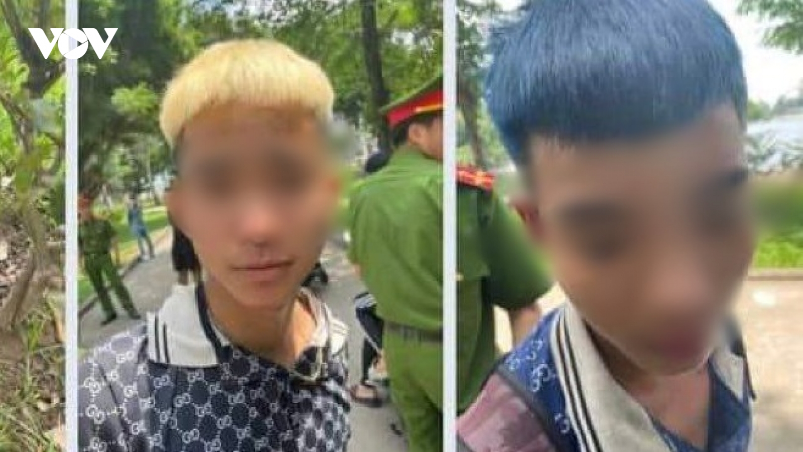 Bắt thêm 2 đối tượng trong "băng cướp nhí"cướp tài sản người đi đường ở Hà Nội