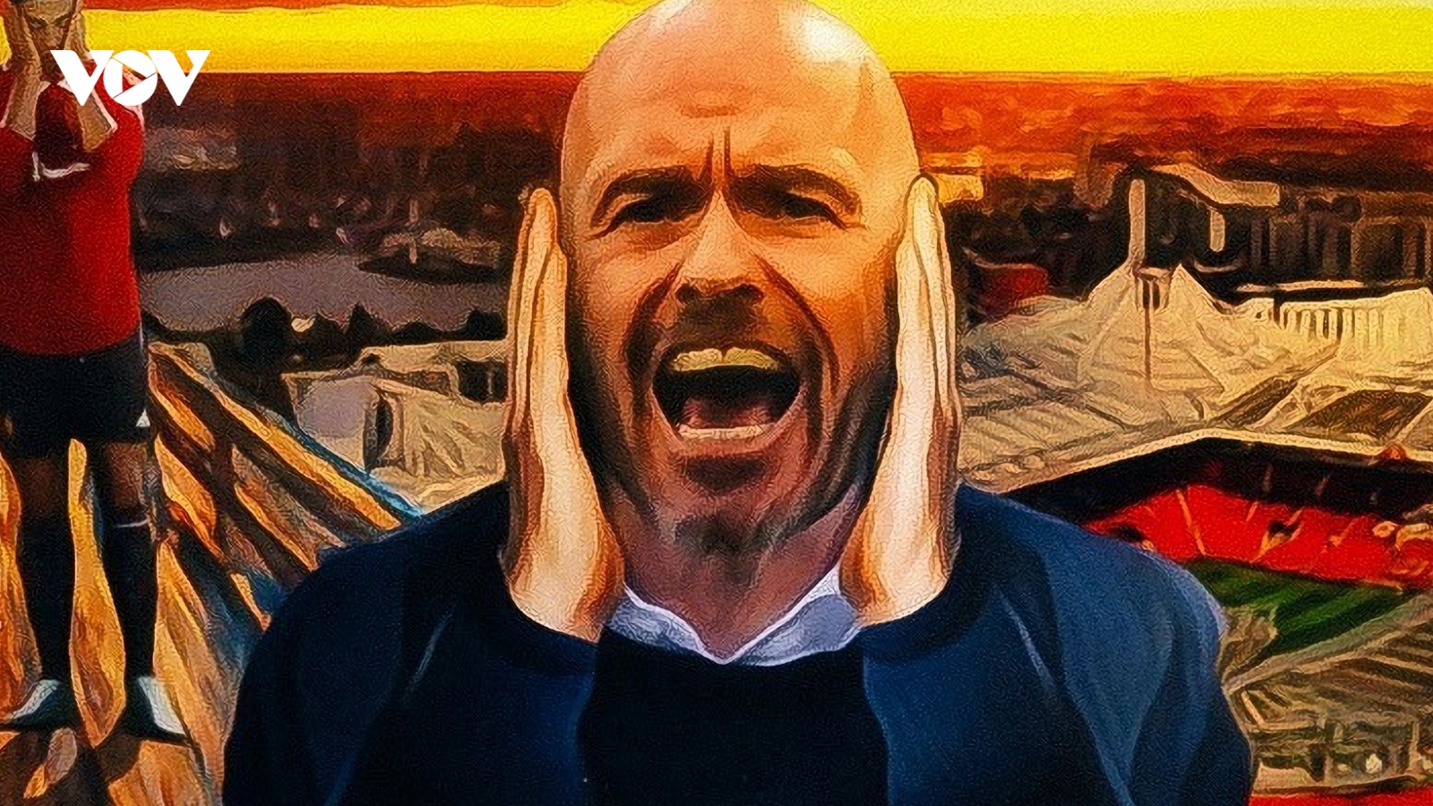 Biếm hoạ 24h: Erik Ten Hag "khóc thét" ở MU
