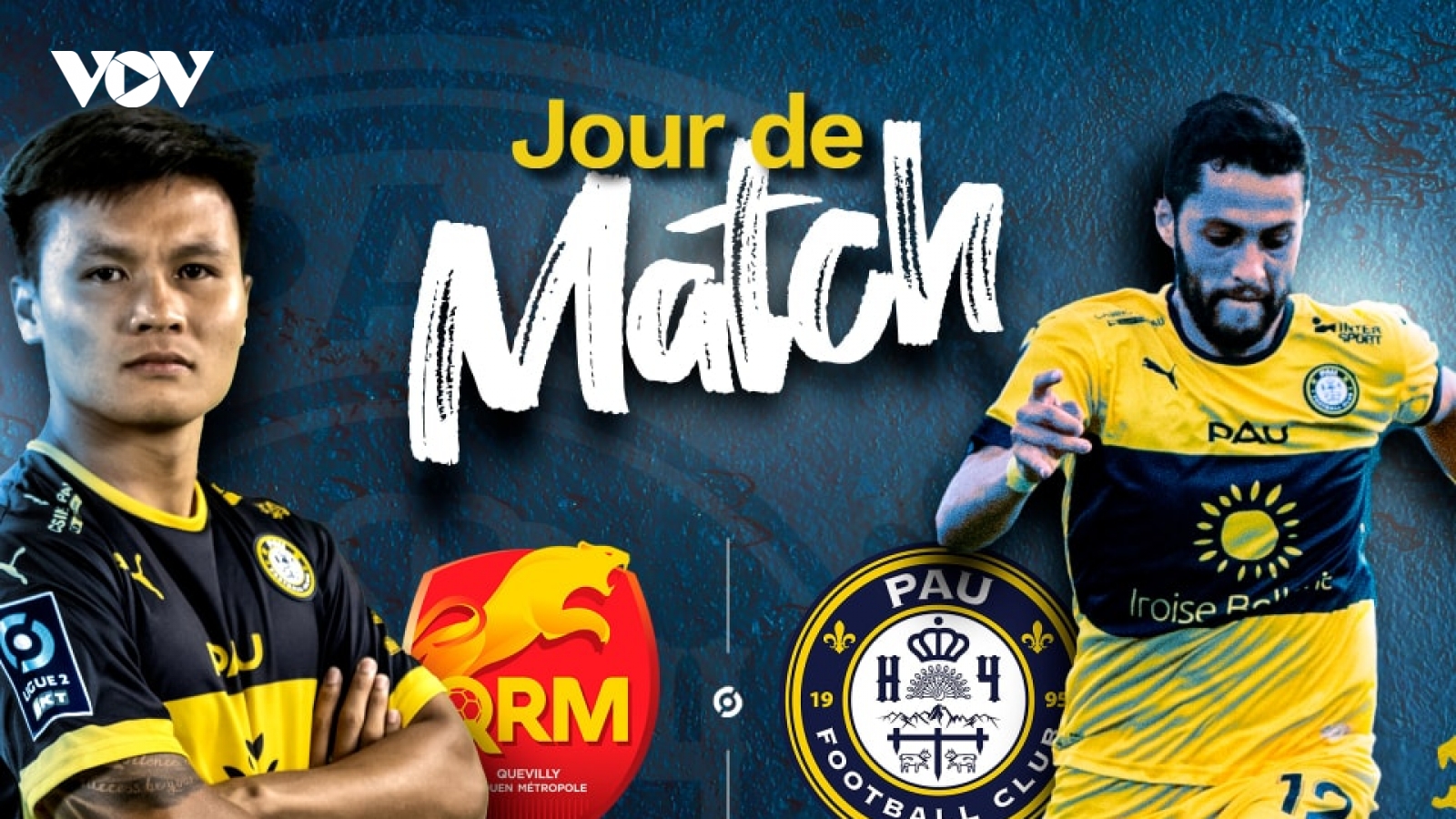 Quang Hải kiến tạo "hụt", Pau FC thua ngược trên sân Quevilly-Rouen