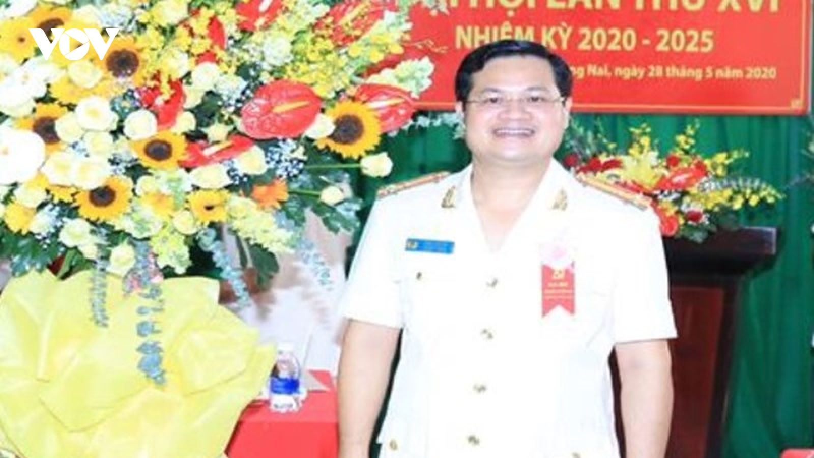 Thượng tá Trần Anh Sơn giữ chức Phó Giám đốc Công an tỉnh Đồng Nai