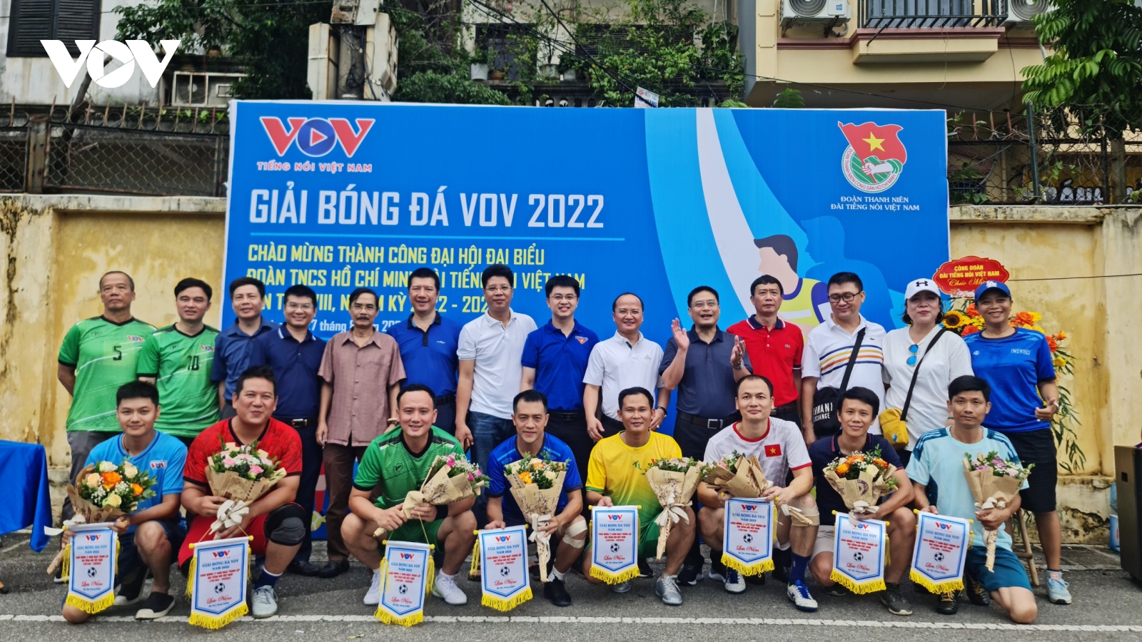 
        Khai mạc Giải bóng đá VOV năm 2022
                              