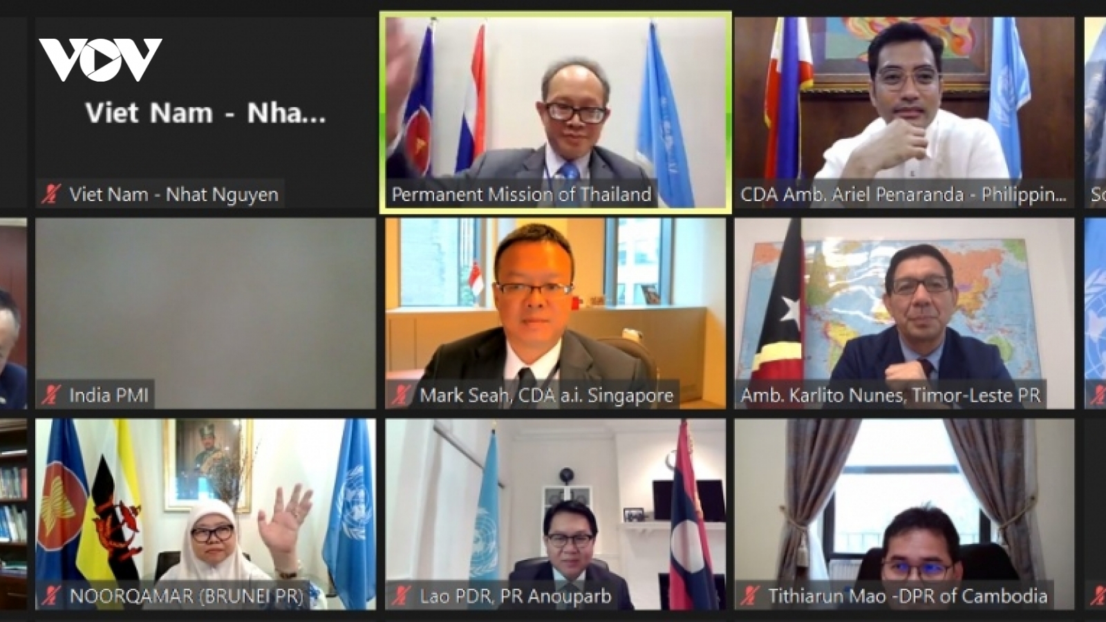 Lễ kỷ niệm 55 năm thành lập ASEAN tại Mỹ