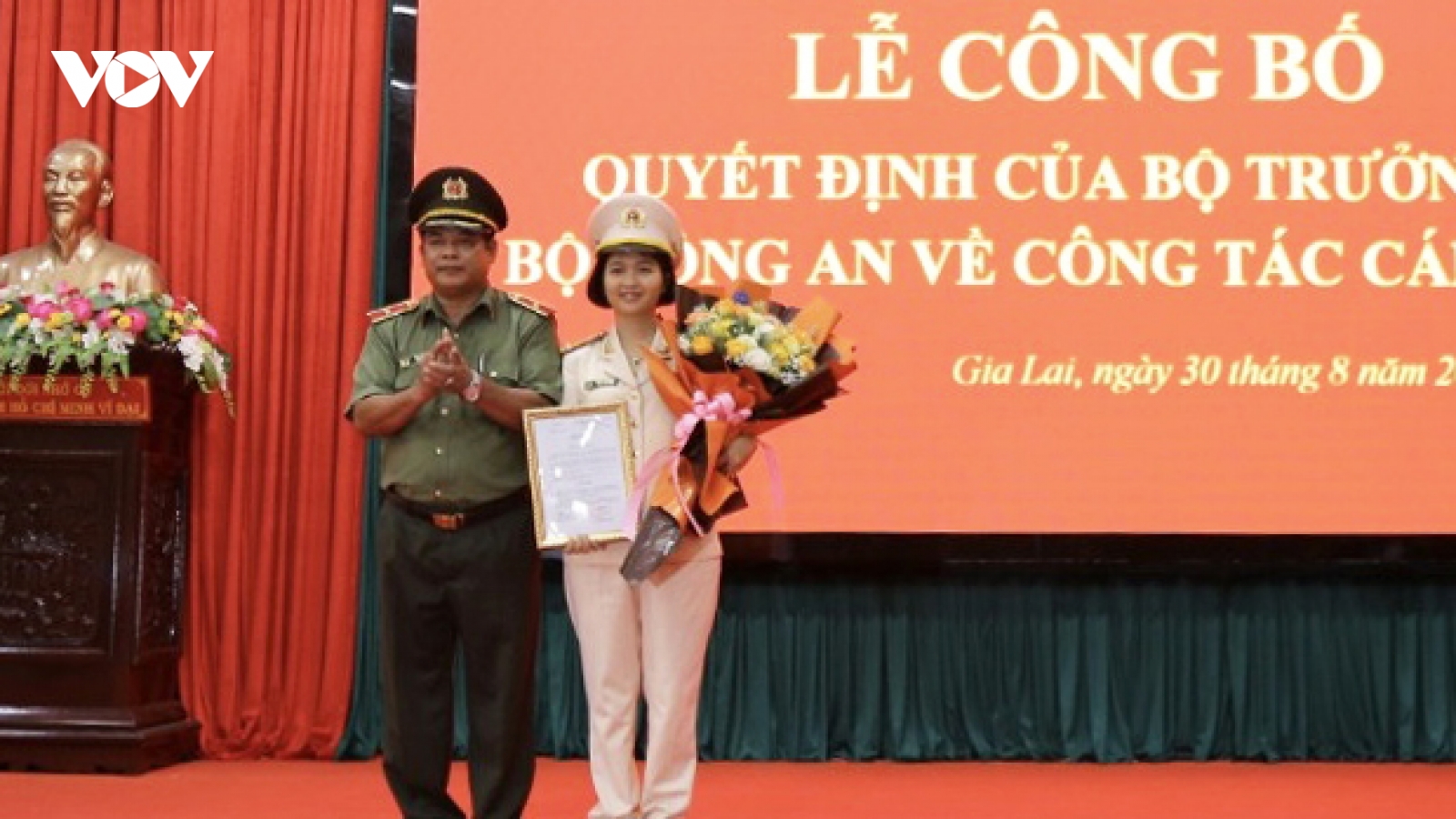 Bà Ksor H'Bơ Khắp trở thành nữ Phó Giám đốc Công an tỉnh Gia Lai đầu tiên