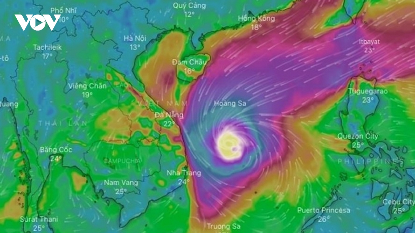 Khu vực giữa Biển Đông chuẩn bị xuất hiện áp thấp nhiệt đới trong những ngày tới
