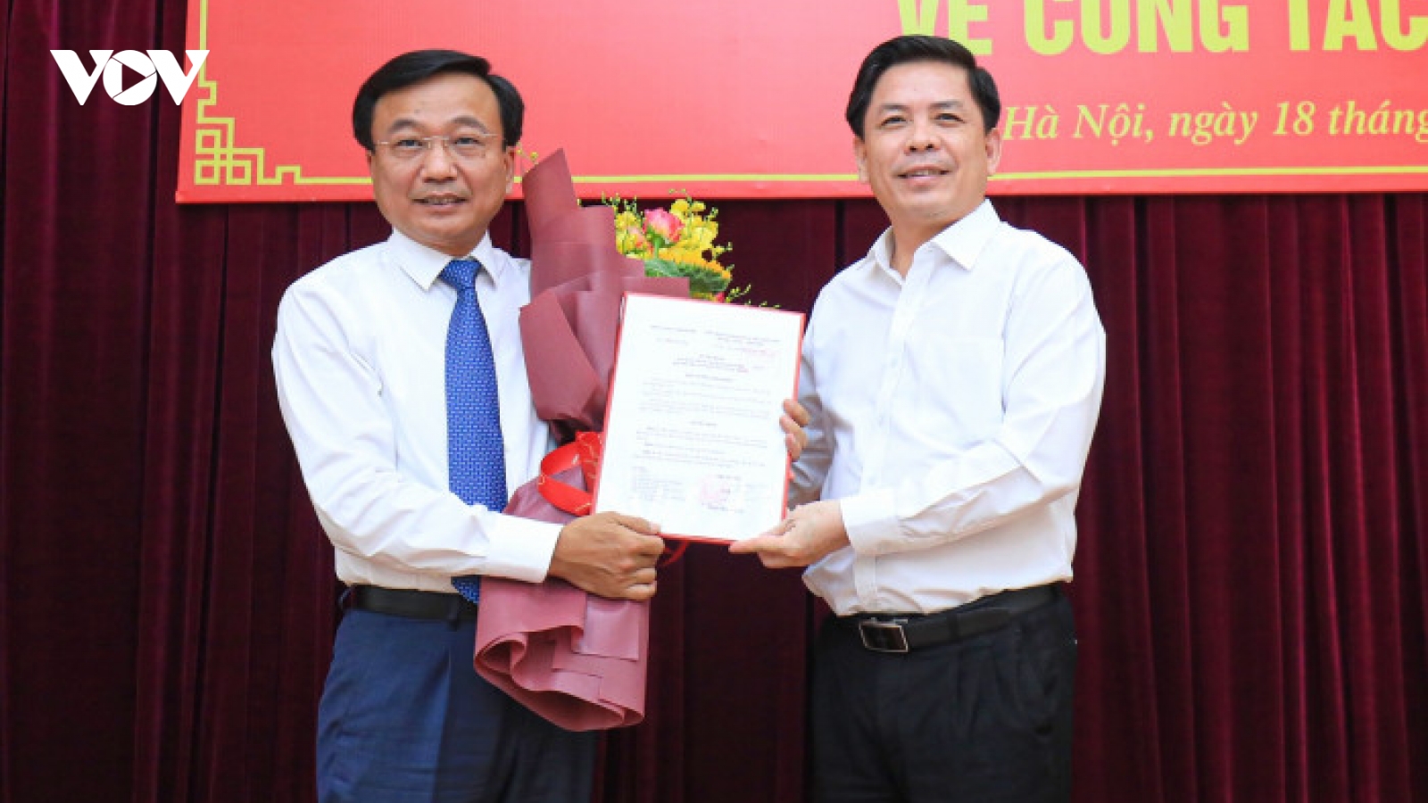 Ông Nguyễn Danh Huy được bổ nhiệm giữ chức Thứ trưởng Bộ GTVT