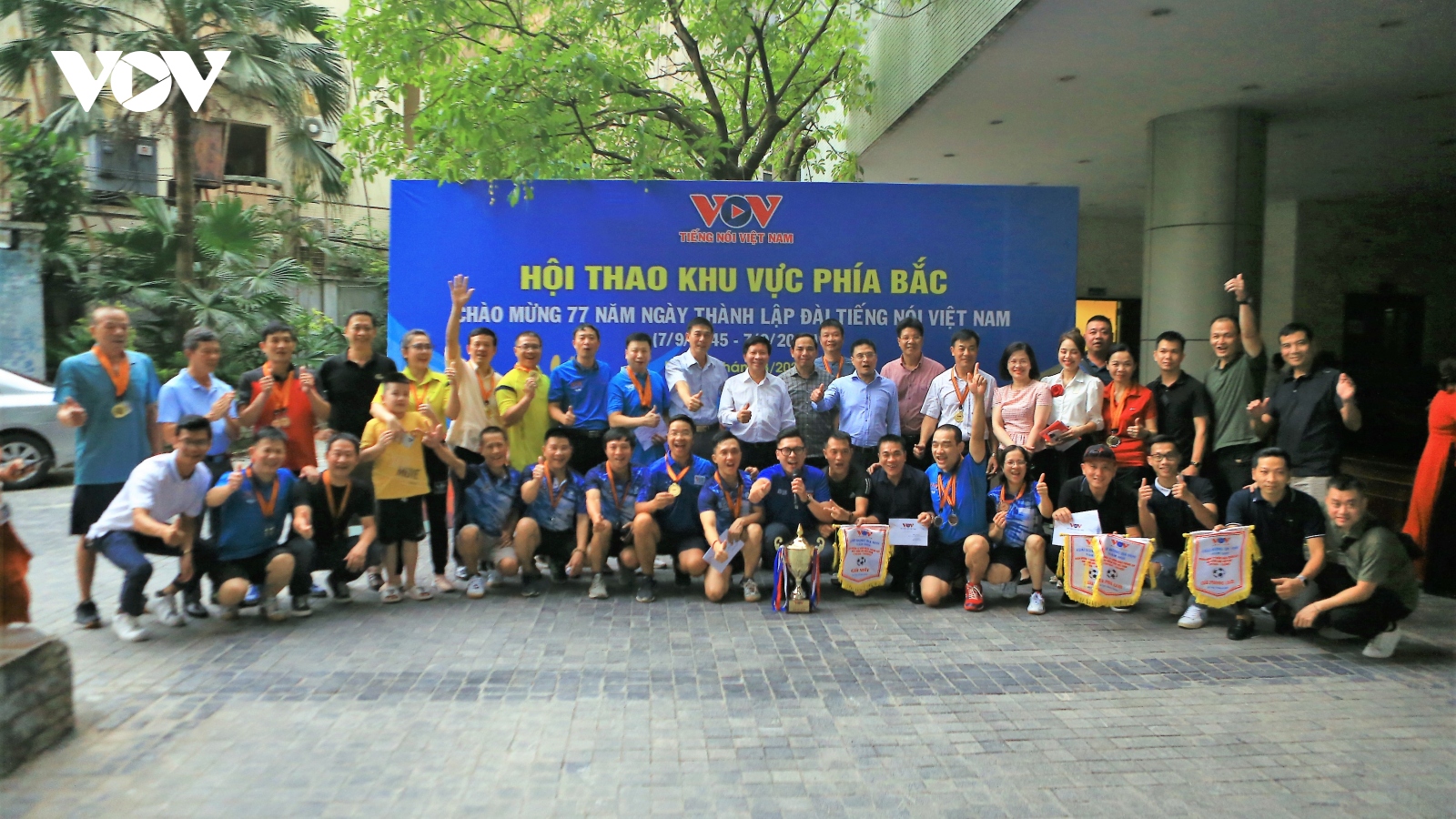 Tưng bừng Hội thao Đài Tiếng nói Việt Nam khu vực phía Bắc năm 2022