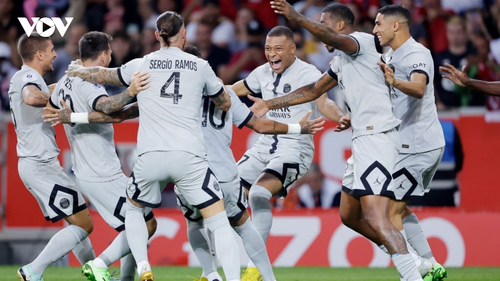 Mbappe ghi bàn nhanh nhất lịch sử Ligue 1 trong chiến thắng 7-1 của PSG