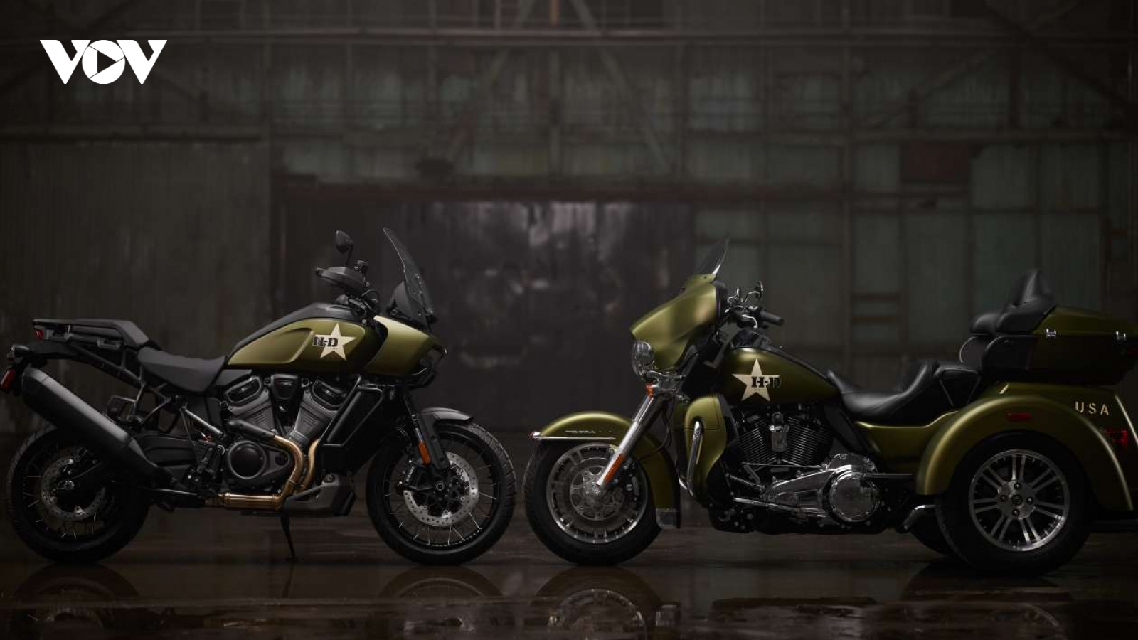 Harley-Davidson ra mắt 2 phiên bản giới hạn tôn vinh quân đội Mỹ