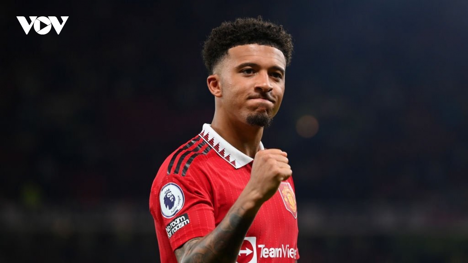 Jadon Sancho - nghệ sĩ mới của MU ở sân Old Trafford